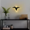 Stylish black wall lamp, metal housing, 31 x 12 x 16 cm | IP20 rated, LED 1W 3000K | Perfect for modern interior design, an elegant lighting solution for living rooms and bedrooms