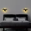 Stylish black wall lamp, metal housing, 31 x 12 x 16 cm | IP20 rated, LED 1W 3000K | Perfect for modern interior design, an elegant lighting solution for living rooms and bedrooms