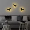 Stylish black wall lamp, metal housing, 31 x 12 x 16 cm | IP20 rated, LED 1W 3000K | Perfect for modern interior design, an elegant lighting solution for living rooms and bedrooms