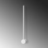 Stylish White Wall Lamp, Metal Body, 62 x 10 x 7 cm | IP20, SMD LED 8W 3000K | Perfect for Modern Home Decor, Elegant Lighting Solution for Living Room, Bedroom & Office Spaces