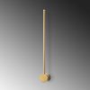 Elegant Gold Wall Lamp, Metal Body, 62 x 10 x 7 cm | SMD LED 8W 3000K | IP20 Rated | Stylish Lighting for Modern Home Decor, Living Room & Bedroom | Durable Metal Base Plate Design