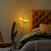 Stylish Grey Wall Lamp, Metal Body, 16 x 41 x 25 cm | IP20, SMD LED 11W 3000K | Perfect for Modern Home Decor, Living Room & Bedroom Lighting, Durable Metal Base Plate for Long-lasting Use