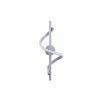 Stylish Grey Wall Lamp, Metal Body, 16 x 41 x 25 cm | IP20, SMD LED 11W 3000K | Perfect for Modern Home Decor, Living Room & Bedroom Lighting, Durable Metal Base Plate for Long-lasting Use