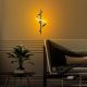 Stylish Chrome Wall Lamp, Metal Body, 16 x 41 x 25 cm | SMD LED 11W 3000K | IP20 Rated | Modern Design for Living Room, Bedroom & Office | Durable Metal Base Plate, Elegant Lighting Solution