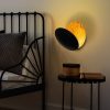 Stylish Wall Lamp, Black & Copper, 25 x 25 x 16 cm | Durable Metal Body, SMD LED 5W 3000K | Perfect for Modern Living Rooms, Bedrooms & Offices, Elegant Design with IP20 Rating