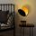 Stylish Wall Lamp, Black & Copper, 25 x 25 x 16 cm | Durable Metal Body, SMD LED 5W 3000K | Perfect for Modern Living Rooms, Bedrooms & Offices, Elegant Design with IP20 Rating