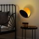 Stylish Wall Lamp, Black & Copper, 25 x 25 x 16 cm | Durable Metal Body, SMD LED 5W 3000K | Perfect for Modern Living Rooms, Bedrooms & Offices, Elegant Design with IP20 Rating
