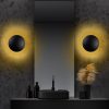 Stylish Wall Lamp, Black & Copper, 25 x 25 x 16 cm | Durable Metal Body, SMD LED 5W 3000K | Perfect for Modern Living Rooms, Bedrooms & Offices, Elegant Design with IP20 Rating