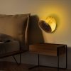 Elegant Gold Wall Lamp, Metal Body, 25 x 25 x 16 cm | SMD LED 5W 3000K | Stylish Lighting for Modern Home Decor, IP20 Rated, Perfect for Living Room, Bedroom & Hallway Ambiance