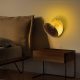 Elegant Gold Wall Lamp, Metal Body, 25 x 25 x 16 cm | SMD LED 5W 3000K | Stylish Lighting for Modern Home Decor, IP20 Rated, Perfect for Living Room, Bedroom & Hallway Ambiance