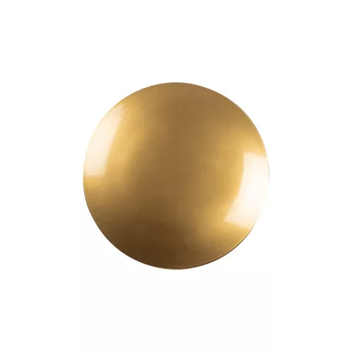 Elegant gold wall lamp, metal housing, 25 x 25 x 16 cm | SMD LED 5W 3000K | Stylish lighting for modern interior design, IP20 rating, perfect for living room, bedroom and hallway atmosphere