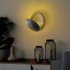 Stylish Wall Lamp, Black & Gold, 21 x 21 x 15 cm | Durable Metal Body, SMD LED 5W 3000K | Elegant Design for Modern Home Decor, IP20 Rated, Perfect for Living Room & Bedroom Lighting