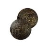 Stylish Wall Lamp, Black & Gold, 21 x 21 x 15 cm | Durable Metal Body, SMD LED 5W 3000K | Elegant Design for Modern Home Decor, IP20 Rated, Perfect for Living Room & Bedroom Lighting