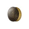 Stylish Wall Lamp, Black & Gold, 21 x 21 x 15 cm | Durable Metal Body, SMD LED 5W 3000K | Elegant Design for Modern Home Decor, IP20 Rated, Perfect for Living Room & Bedroom Lighting