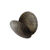 Stylish Wall Lamp, Black & Gold, 21 x 21 x 15 cm | Durable Metal Body, SMD LED 5W 3000K | Elegant Design for Modern Home Decor, IP20 Rated, Perfect for Living Room & Bedroom Lighting