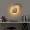 Stylish Wall Lamp with Metal Body, Silver & Gold Finish, 21 x 21 x 15 cm | SMD LED 5W 3000K | IP20 Rated | Perfect for Modern Living Rooms, Bedrooms & Hallways, Elegant Design & Functional Lighting