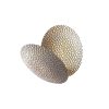Stylish Wall Lamp with Metal Body, Silver & Gold Finish, 21 x 21 x 15 cm | SMD LED 5W 3000K | IP20 Rated | Perfect for Modern Living Rooms, Bedrooms & Hallways, Elegant Design & Functional Lighting