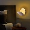 Elegant Wall Lamp with Metal Body, White & Gold Finish, 21 x 21 x 15 cm | SMD LED 5W 3000K | Stylish Lighting for Modern Home Decor, IP20 Rated, Perfect for Living Room & Bedroom Ambiance