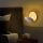 Elegant Wall Lamp with Metal Body, White & Gold Finish, 21 x 21 x 15 cm | SMD LED 5W 3000K | Stylish Lighting for Modern Home Decor, IP20 Rated, Perfect for Living Room & Bedroom Ambiance
