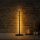 Elegant Black Table Lamp with Metal Body, 51 cm Height, 18 cm Base Plate | 12W LED Socket, 3000K Warm Light, 80 CRI | Perfect for Modern Home Decor, Living Room & Bedroom Lighting