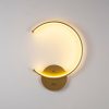 Elegant Gold Wall Lamp, Metal Body, 33 x 46 x 6 cm | Integral LED 12W 3000K | Stylish Design for Modern Home Decor | IP20 Rated, Perfect for Living Room, Bedroom & Hallway Lighting