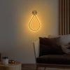 Elegant Gold Wall Lamp, Metal Body, 23 x 39 x 13 cm | SMD LED 11W 3000K | IP20 Rated | Stylish Lighting for Modern Home Decor, Living Room, Bedroom & Office Spaces, Durable & Chic Design