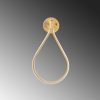Elegant Gold Wall Lamp, Metal Body, 23 x 39 x 13 cm | SMD LED 11W 3000K | IP20 Rated | Stylish Lighting for Modern Home Decor, Living Room, Bedroom & Office Spaces, Durable & Chic Design