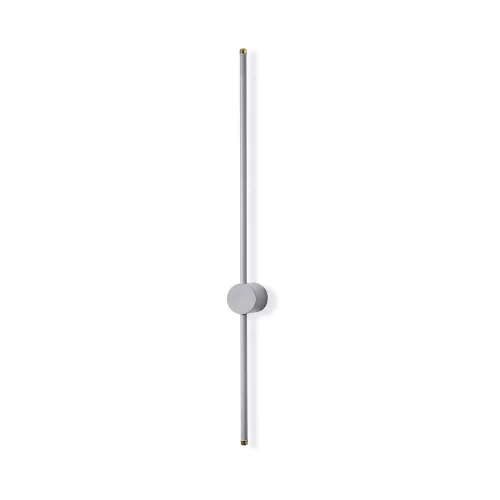 Stylish gray wall lamp, metal housing, 91 x 10 x 7 cm | IP20 rated, SMD LED 13W 3000K | Perfect for modern living rooms and bedrooms, slim design with a durable metal base