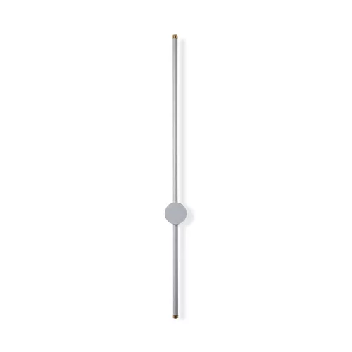 Stylish gray wall lamp, metal housing, 91 x 10 x 7 cm | IP20 rated, SMD LED 13W 3000K | Perfect for modern living rooms and bedrooms, slim design with a durable metal base