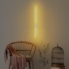 Stylish Wall Lamp, White Metal Body, 91 x 10 x 7 cm | IP20 Rated, SMD LED 13W 3000K | Perfect for Modern Living Rooms, Bedrooms & Hallways, Sleek Design with Durable Base Plate