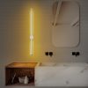 Stylish Wall Lamp, White Metal Body, 91 x 10 x 7 cm | IP20 Rated, SMD LED 13W 3000K | Perfect for Modern Living Rooms, Bedrooms & Hallways, Sleek Design with Durable Base Plate