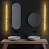 Stylish Wall Lamp, White Metal Body, 91 x 10 x 7 cm | IP20 Rated, SMD LED 13W 3000K | Perfect for Modern Living Rooms, Bedrooms & Hallways, Sleek Design with Durable Base Plate