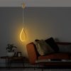 Elegant Gold Chandelier, Metal Body, 23 cm Width, Adjustable Height 50-100 cm, 10 cm Depth, SMD LED 11W 3000K, IP20 Rated, Perfect for Living Room & Dining Spaces, Stylish & Functional Lighting Solution.