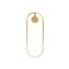 Elegant Gold Wall Lamp, Metal Body, 17 x 48 x 10 cm | SMD LED 16W 3000K | IP20 Rated | Stylish Lighting for Modern Home Decor, Living Room, Bedroom & Office Spaces, Durable & Chic Design