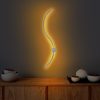 Stylish Chrome Wall Lamp, 90 cm Width x 17 cm Height x 10 cm Depth | Durable Metal Body, SMD LED 14W 3000K | Perfect for Modern Living Spaces, Elegant Design with IP20 Rating