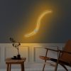 Stylish Chrome Wall Lamp, 90 cm Width x 17 cm Height x 10 cm Depth | Durable Metal Body, SMD LED 14W 3000K | Perfect for Modern Living Spaces, Elegant Design with IP20 Rating