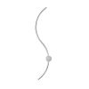 Stylish Chrome Wall Lamp, 90 cm Width x 17 cm Height x 10 cm Depth | Durable Metal Body, SMD LED 14W 3000K | Perfect for Modern Living Spaces, Elegant Design with IP20 Rating