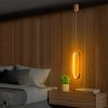 Elegant Gold Chandelier, Metal Body, Adjustable Height 60-110 cm, 17 cm Width, 10 cm Depth | SMD LED 16W 3000K | Stylish Lighting for Modern Home Décor & Dining Spaces, IP20 Rated