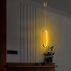 Elegant Gold Chandelier, Metal Body, Adjustable Height 60-110 cm, 17 cm Width, 10 cm Depth | SMD LED 16W 3000K | Stylish Lighting for Modern Home Décor & Dining Spaces, IP20 Rated
