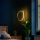 Elegant Gold Wall Lamp, Metal Body, 30 cm Diameter, 50 cm Depth | IP20 Rated, Integral LED 12W 3000K | Perfect for Modern Living Rooms, Bedrooms & Hallways, Stylish & Functional Lighting Solution