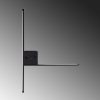 Stylish Black Wall Lamp, Metal Body, 61 x 42 x 3 cm | IP20, SMD LED 14.4W 3000K | Perfect for Modern Home Decor, Elegant Lighting Solution for Living Room & Bedroom Spaces
