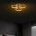 Elegant Gold Chandelier, Metal Body, 37 x 32 x 9 cm | SMD LED 18W 3000K | Stylish Lighting Fixture for Modern Home Decor | Durable Metal Base Plate, IP20 Rated | Perfect for Living Room & Dining Areas