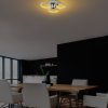 Elegant Chrome Chandelier, Metal Body, 37 x 32 x 9 cm | SMD LED 18W 3000K | Stylish Lighting Fixture for Modern Home Decor, IP20 Rated, Perfect for Living Room & Dining Areas