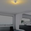 Elegant Chrome Chandelier, Metal Body, 37 x 32 x 9 cm | SMD LED 18W 3000K | Stylish Lighting Fixture for Modern Home Decor, IP20 Rated, Perfect for Living Room & Dining Areas