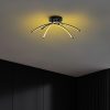 Elegant Black Chandelier, Metal Body, 57 x 20 x 57 cm | SMD LED 28W 3000K | Stylish Lighting for Modern Home Décor, IP20 Rated, Perfect for Living Room & Dining Spaces