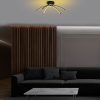 Elegant Black Chandelier, Metal Body, 57 x 20 x 57 cm | SMD LED 28W 3000K | Stylish Lighting for Modern Home Décor, IP20 Rated, Perfect for Living Room & Dining Spaces