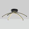Elegant Black Chandelier, Metal Body, 57 x 20 x 57 cm | SMD LED 28W 3000K | Stylish Lighting for Modern Home Décor, IP20 Rated, Perfect for Living Room & Dining Spaces