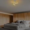 Elegant Chrome Chandelier, Metal Body, 51 x 26 x 51 cm | SMD LED 18W 3000K | Stylish Lighting Fixture for Modern Home Decor, IP20 Rated, Perfect for Living Room & Dining Areas