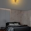 Elegant Gold Chandelier, Metal Body, 61 x 22 x 61 cm | SMD LED 28W 3000K | Stylish Lighting Fixture for Modern Home Decor | Durable Metal Base Plate, IP20 Rated, Perfect for Living Room & Dining Areas