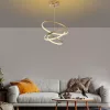 Elegant gold chandelier, metal body, 50 cm width x 80 cm height x 50 cm depth | SMD LED 28W 3000K | Stylish light fixture for modern interior design, IP20 rating, perfect for living room and dining room